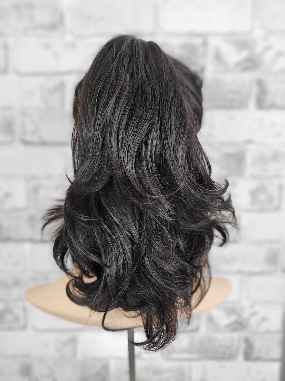 22" Sport Pony Wig - Natural Black Wave (S) - FLOX HAIR
