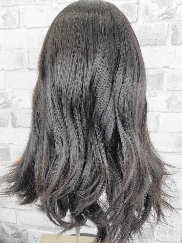18" Lux Lace Wig - Natural Black (L)