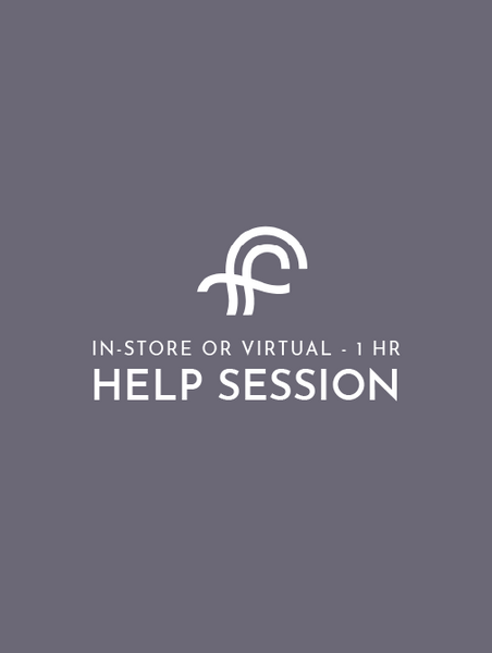 In-store or Virtual Help Session