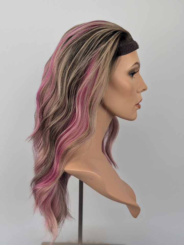 20" NEW Sport Pony Wig - Blush Frost (S)