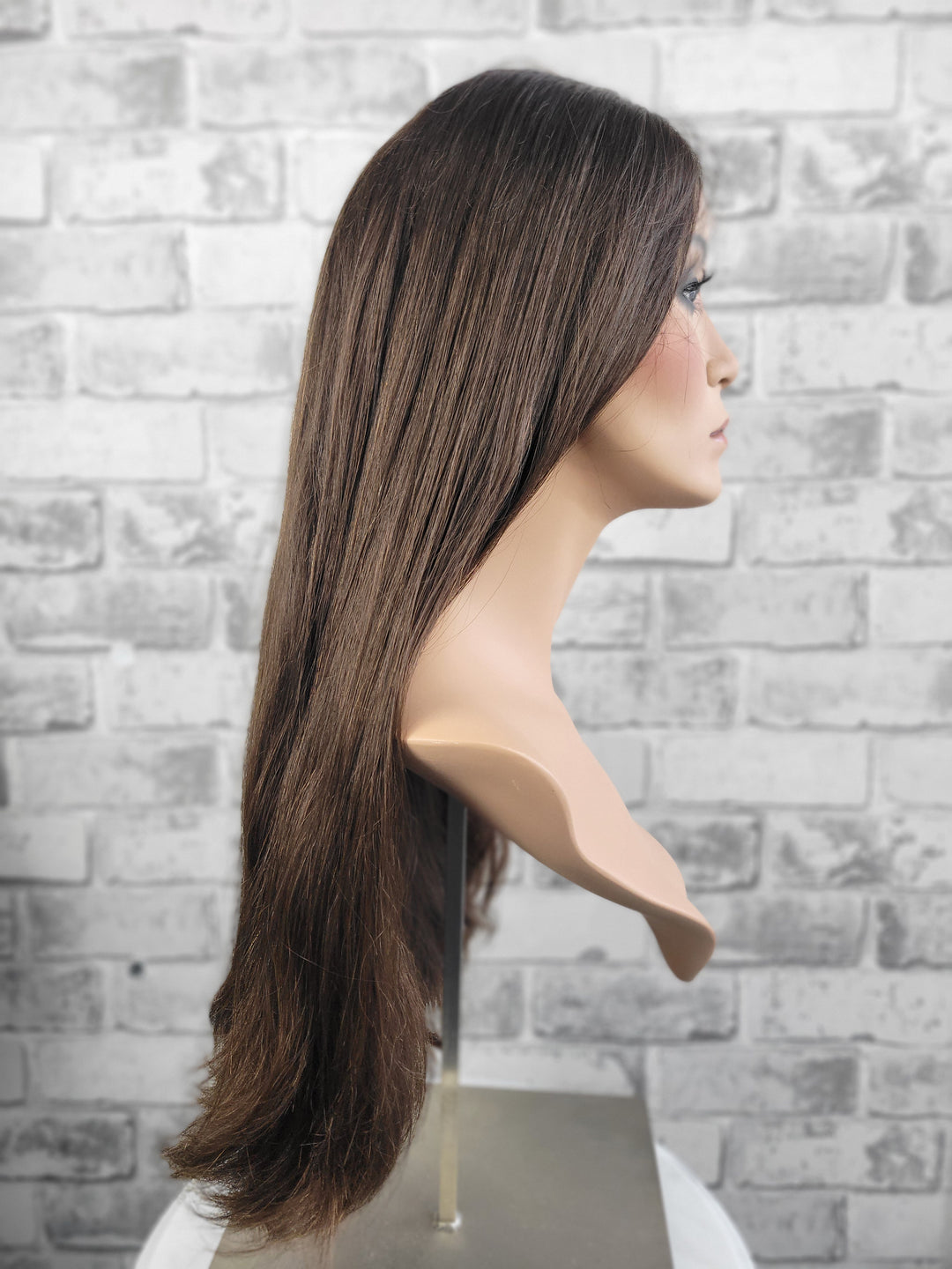 23"/24" Lux Lace Wig Virgin Slavic -  Chocolate (M)