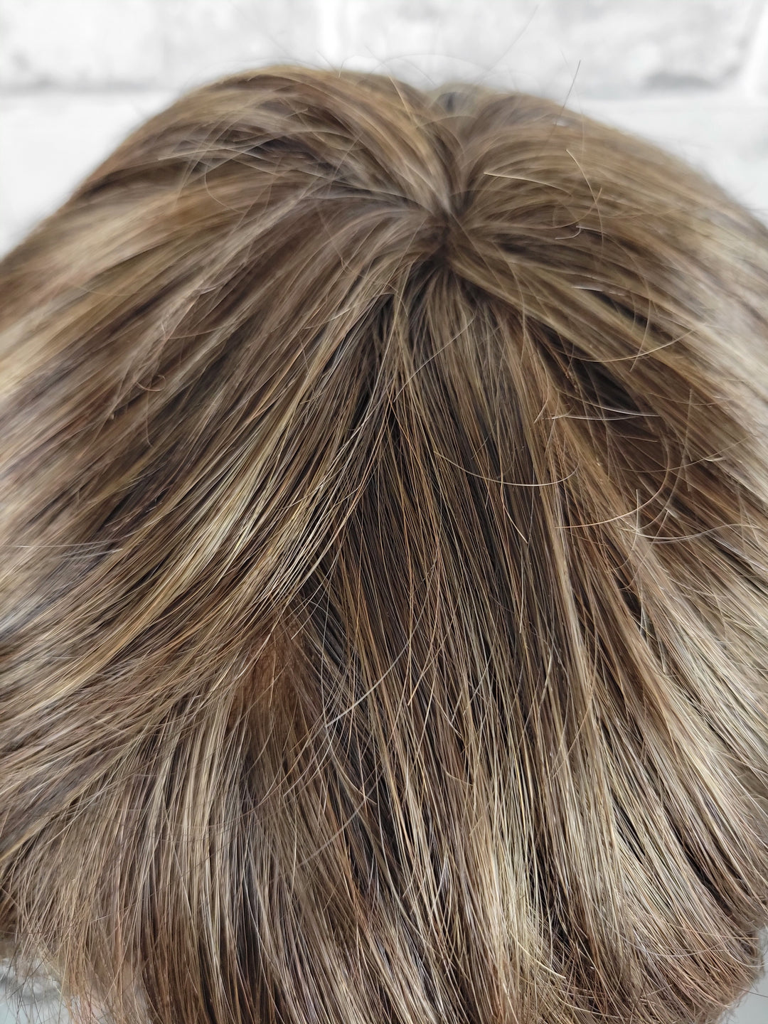 Pixie Synthetic Mono Top Wig - Brunetter (S)