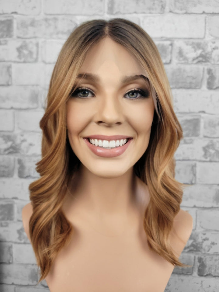 17" Synthetic Lace Top Wig (S/M) - LR04/25-2