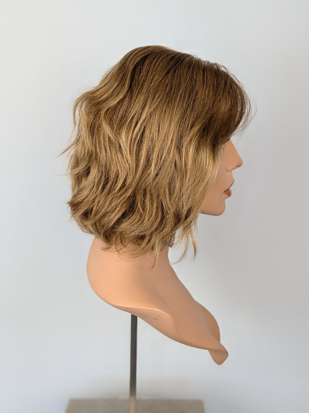 12" Lux Lace Wig Virgin Slavic - Gold Bronze (L)