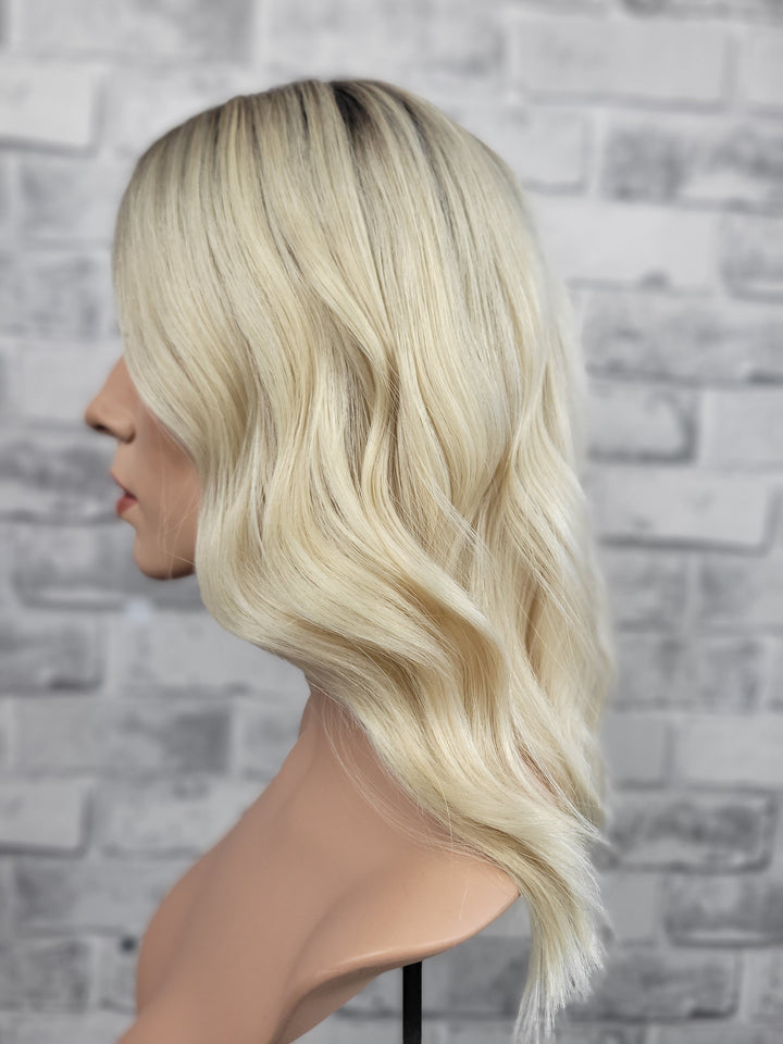 15" Closed Lace Topper -  Beach Glow Blonde (8x8)