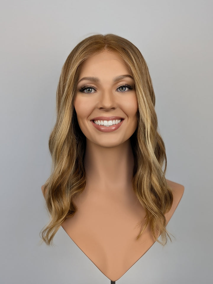 16" Lux Lace Wig Virgin Slavic - Spiced Honey (M)