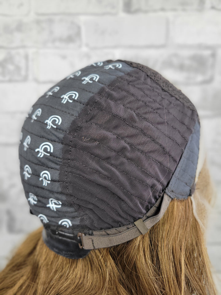 16" Lux Lace Wig Virgin Slavic - Soft Toffee (M)