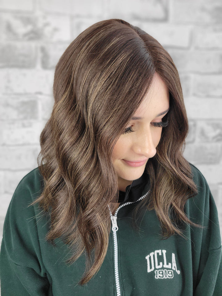 16" Closed Lace Topper - Night Sky (8x8)