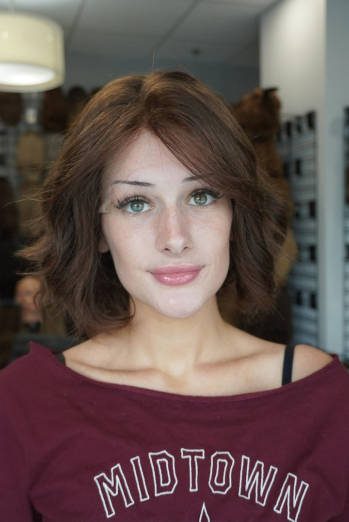12" Lux Lace Wig Virgin Slavic - Toasted Hazelnut (L)