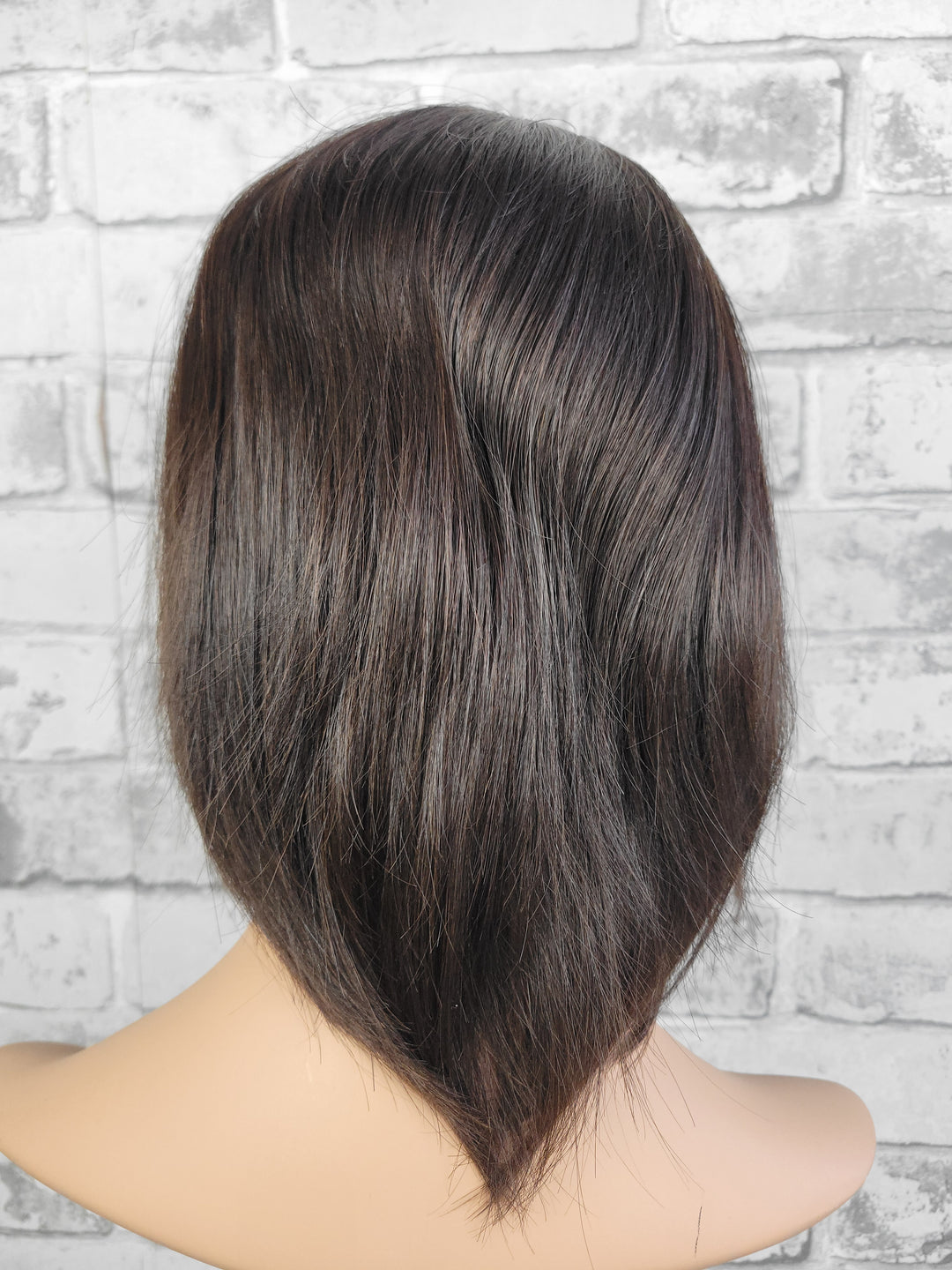 12" Closed Lace Topper - Darkest Brown (8x8)