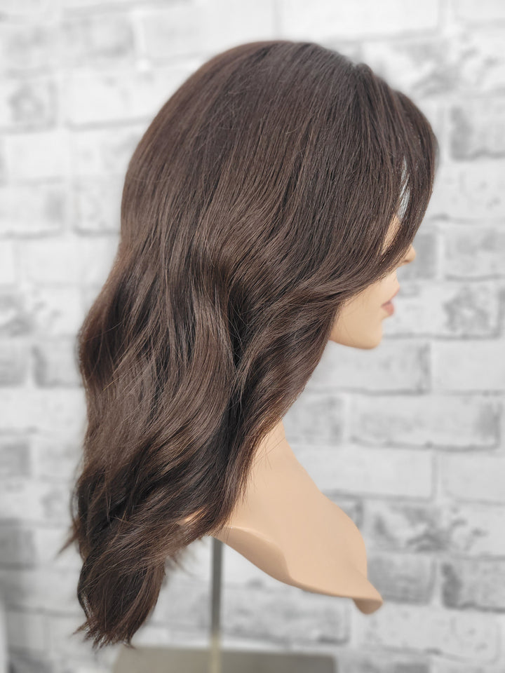 18" Lux Lace Wig - Dark Chocolate (XL)