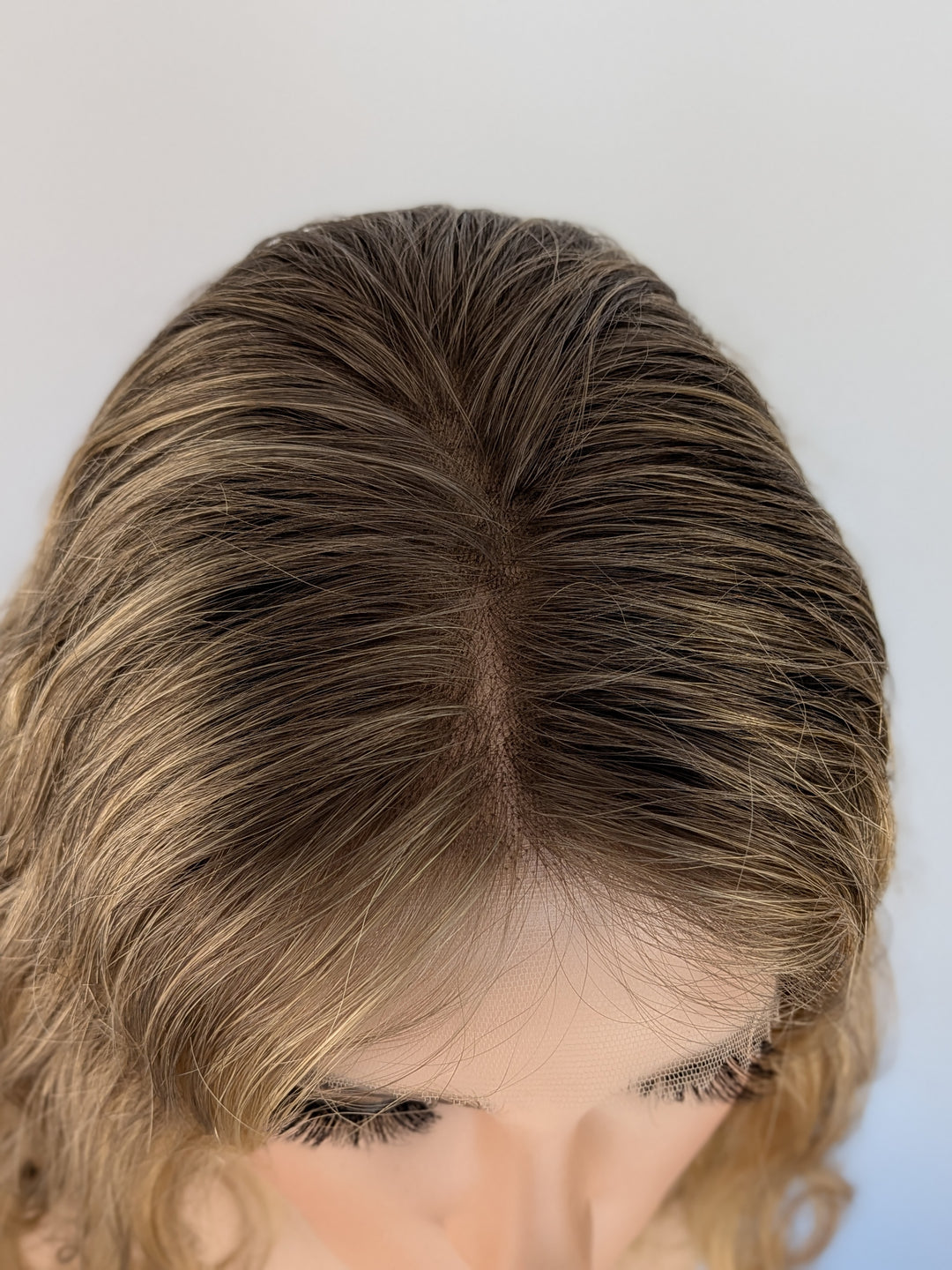 14" Lux Lace Wig Virgin Slavic - Harvest Blonde Curl (S)
