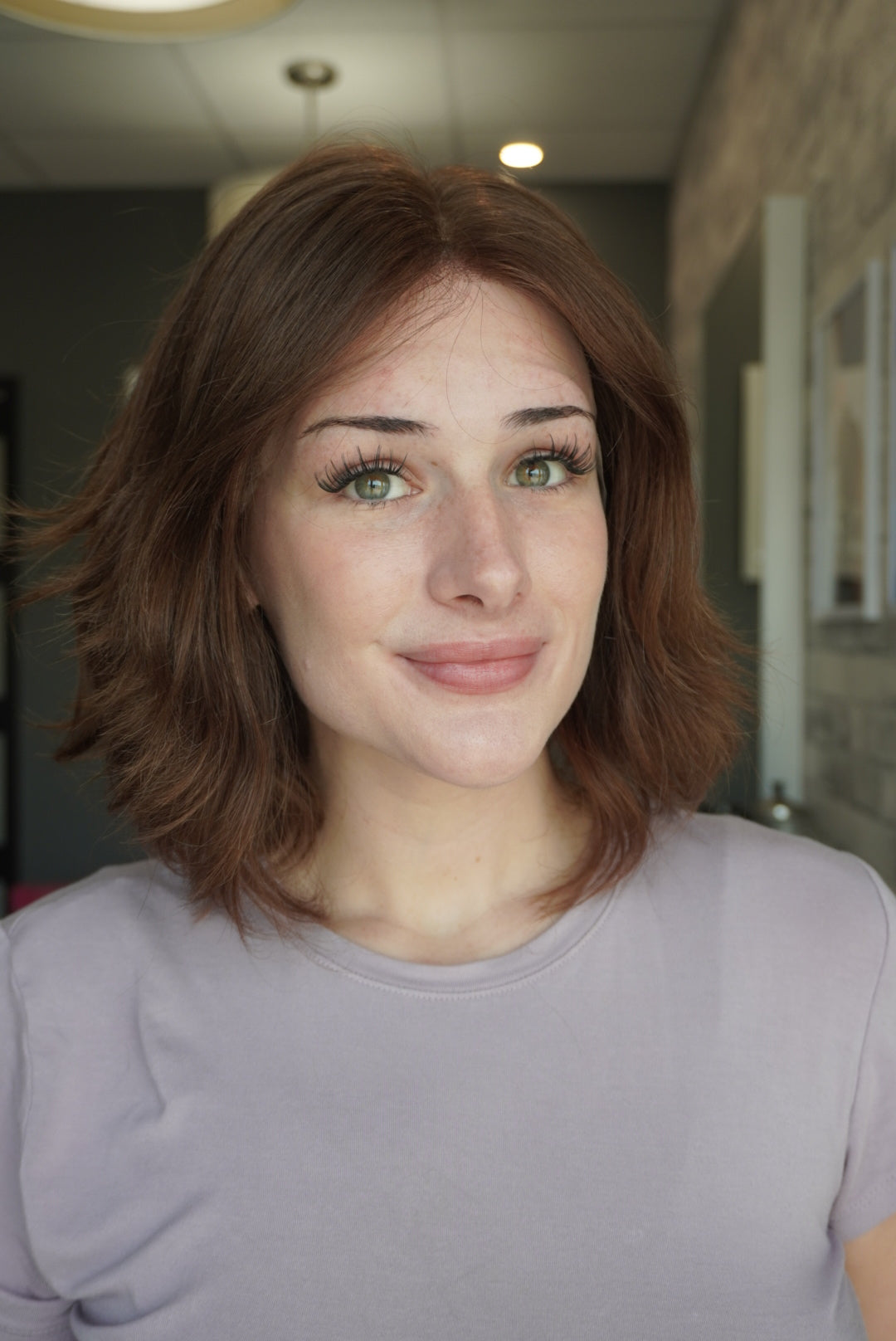 12" Lux Lace Wig Virgin Slavic -  Chocolate (S)