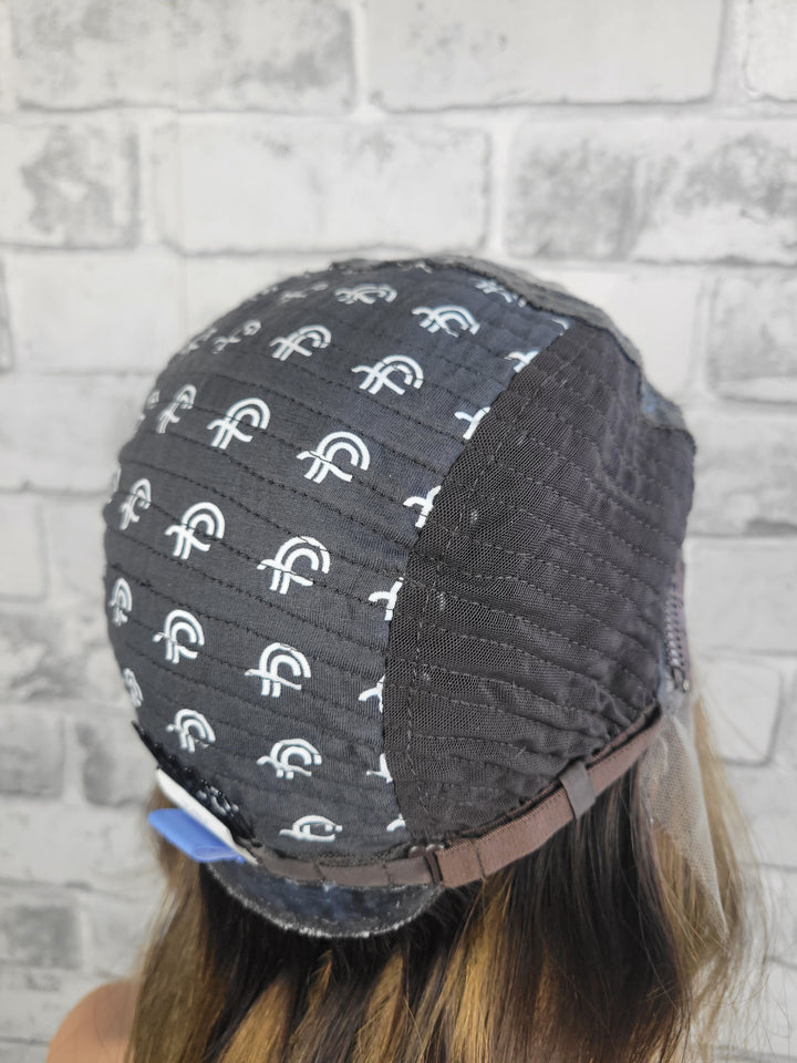 12" Lux Lace Wig - Rustic Gold Brunette (S)