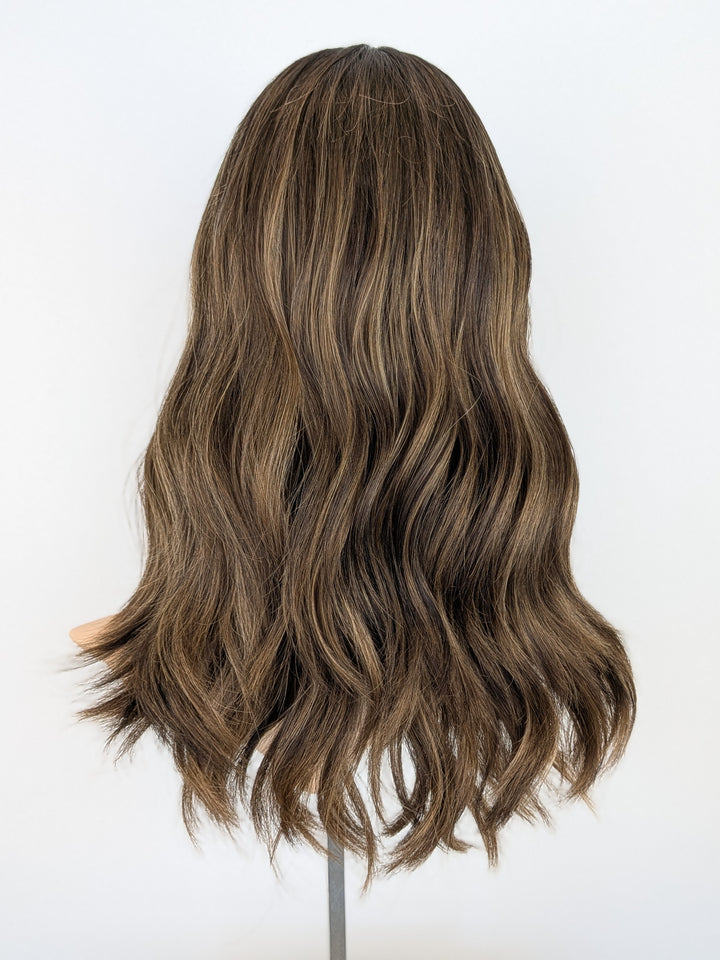 18" Lux Lace Wig - Dark Latte (M)