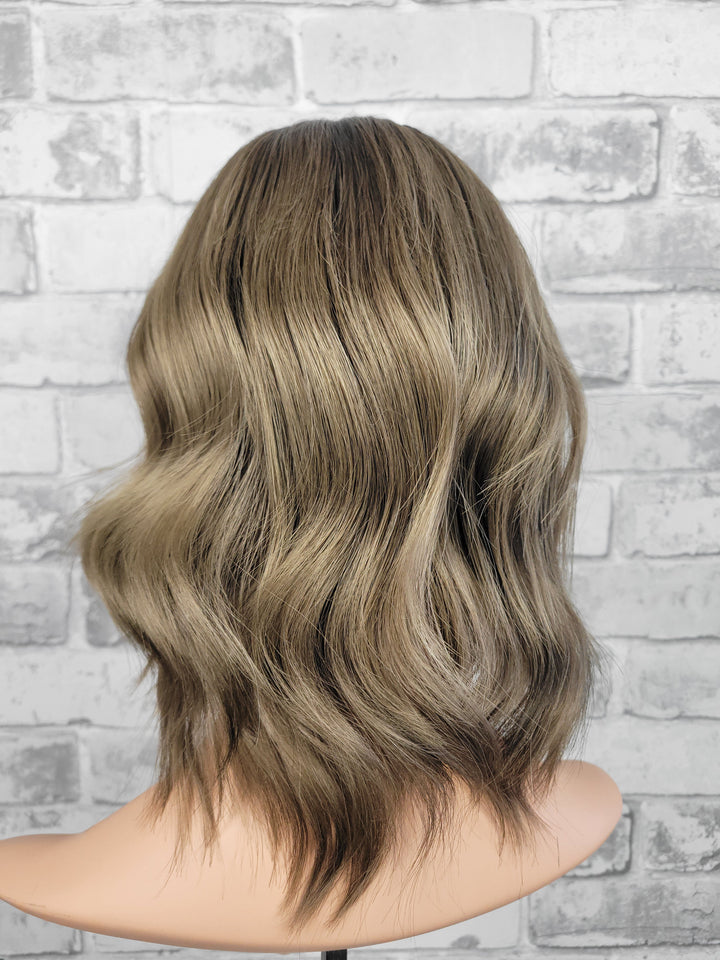 12" Closed Lace Topper - Milk Tea (8x8)