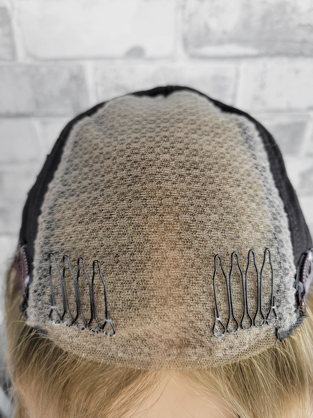 16" Closed Lace Topper - Warm Moscato (8x8)