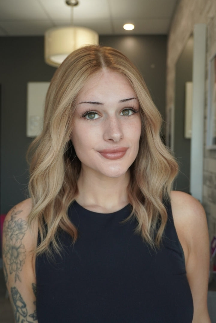 15" Lux Lace Wig - Butterscotch Beige (M)