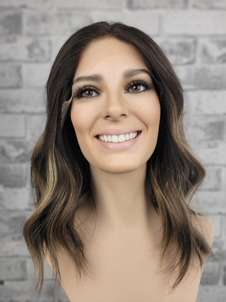 15" Lux Lace Wig - Iced Truffle (M)