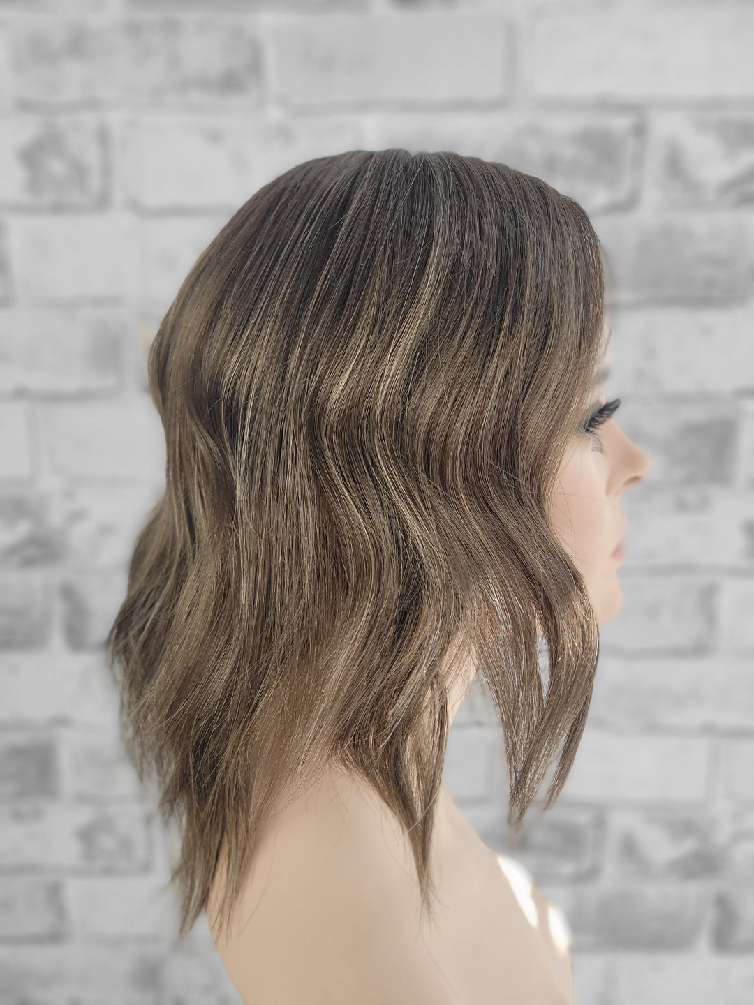 12" Closed Lace Topper - Espresso (8x8)