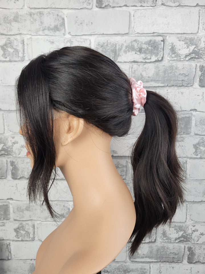 22" Lace Pony Wig - Natural Black (S)