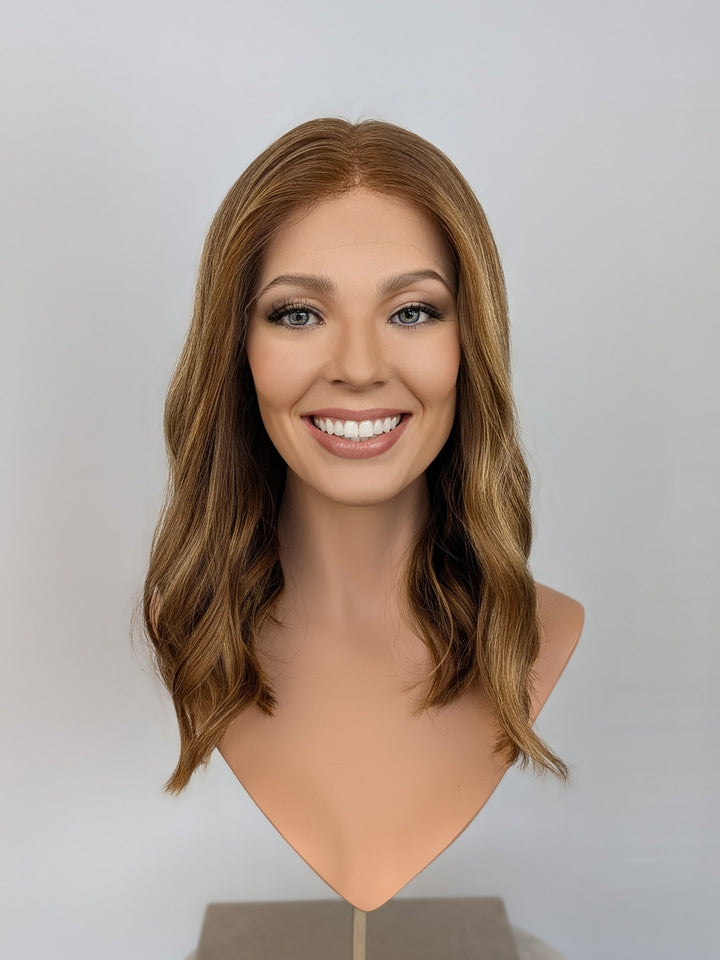 17" Lux Lace Wig Virgin Slavic - Light Toffee (M)