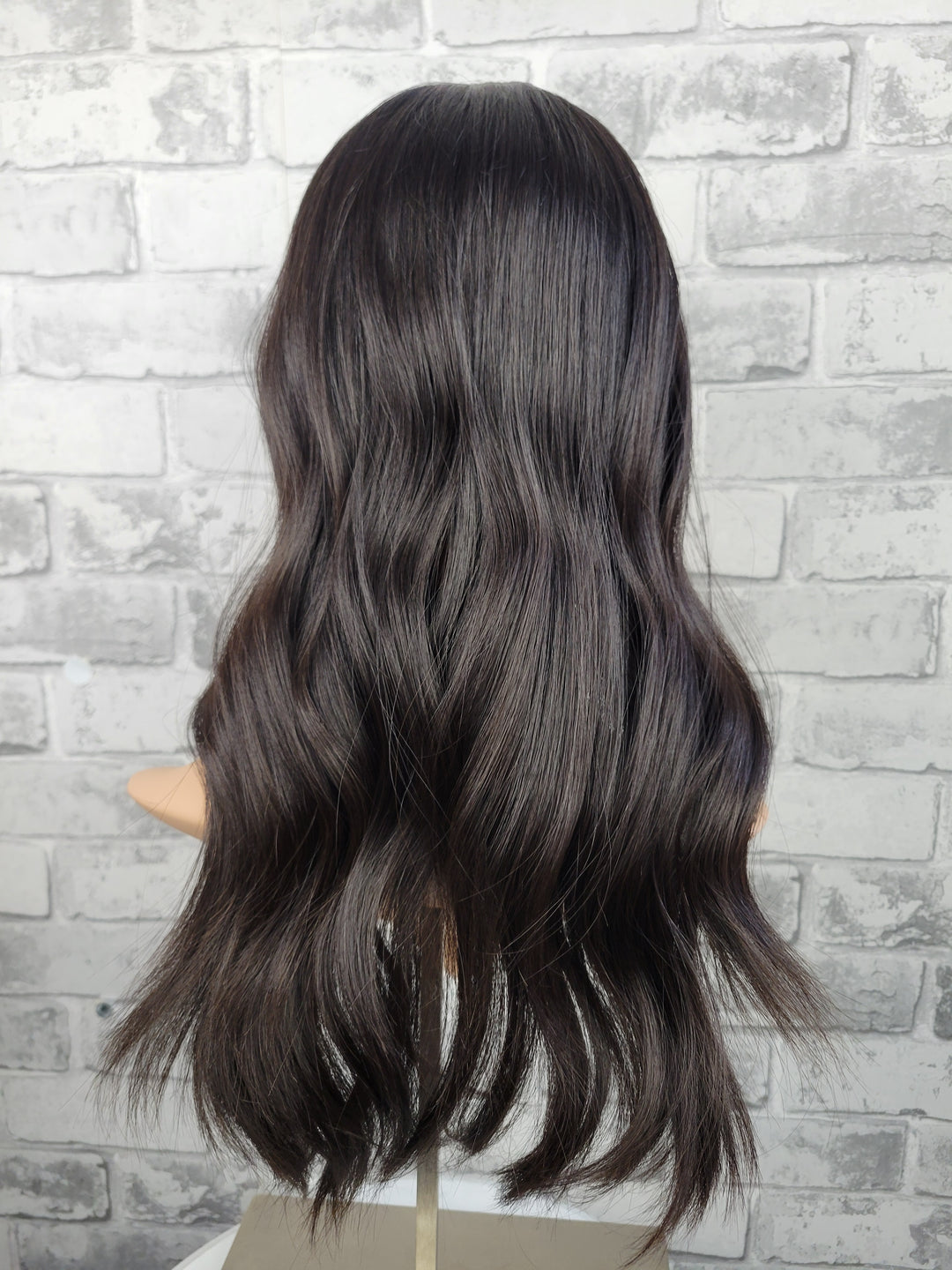 20" Closed Lace Topper - Natural Black (8x8)