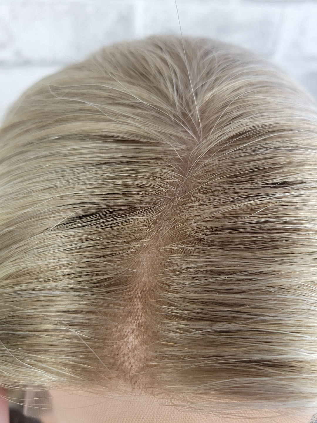 15" Lux Lace Wig - Riverstone Blonde (XS)
