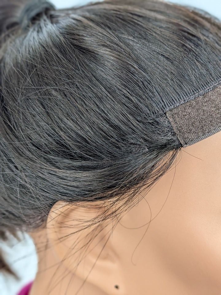 20" SAMPLE SALE Tester New Sport Pony Wig - Darkest Brown (M)