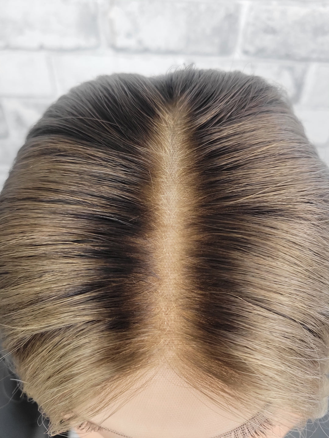 18" Lux Lace Wig - Old Money Ombre (XS)
