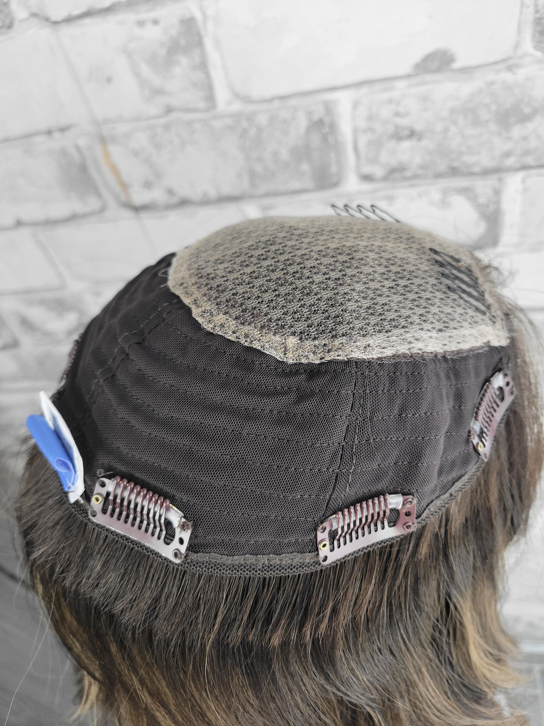 16" Closed Lace Topper - Iced Truffle  (8x8)