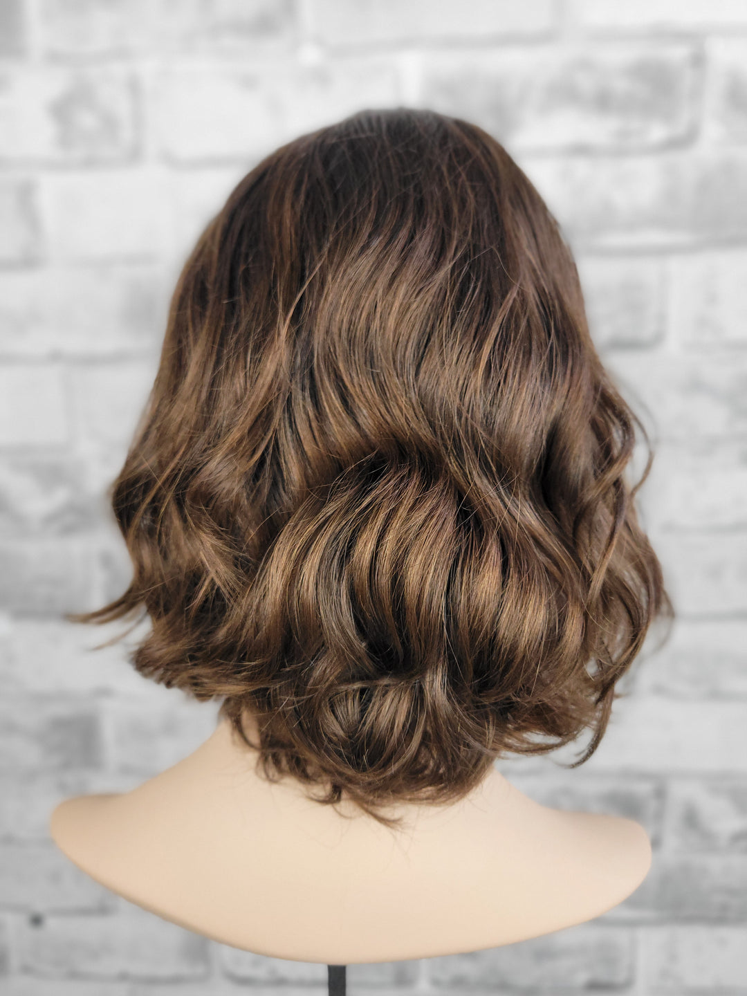 12" Lux Lace Wig Virgin Slavic -  Chocolate Wave (M)