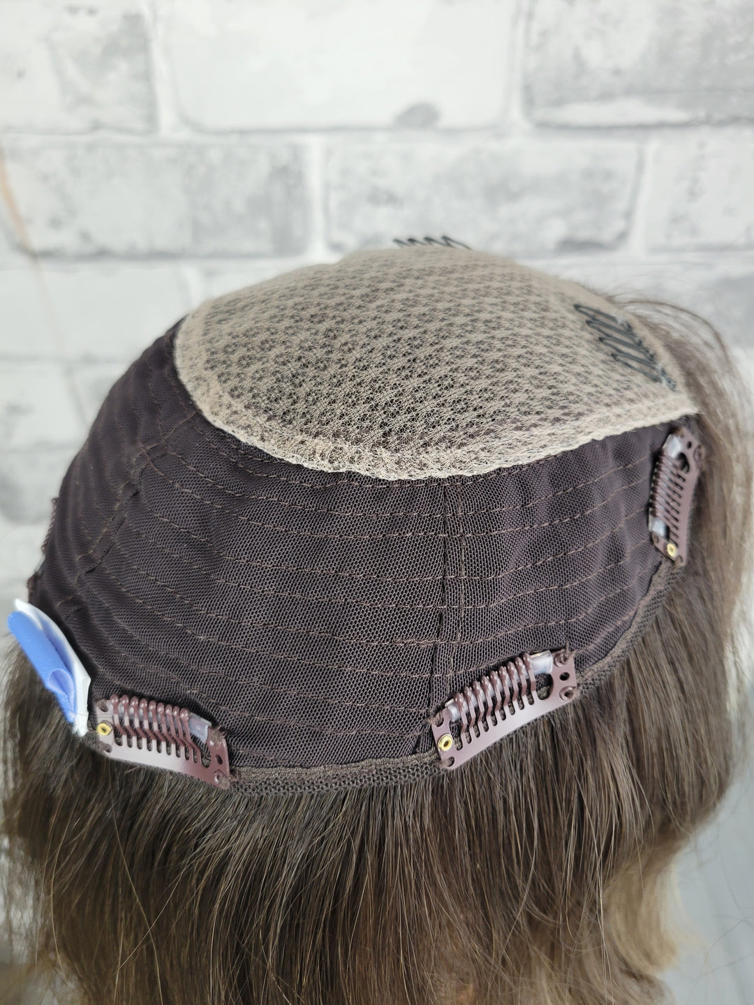 16" Closed Lace Topper - Driftwood Bronde (8x8)