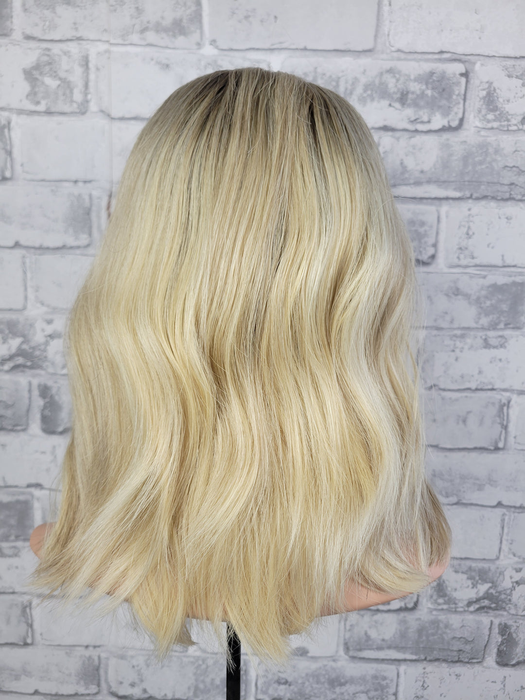 15" Lux Lace Wig - Riverstone Blonde (XS)