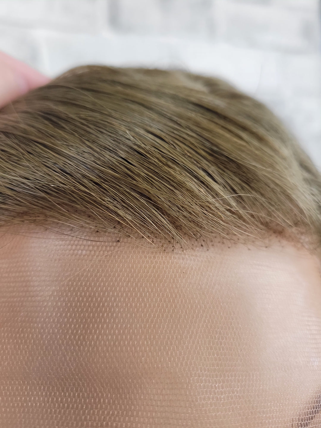 14" Silk Top/ Lace Front Wig - Bright Tawny Brown  (M)