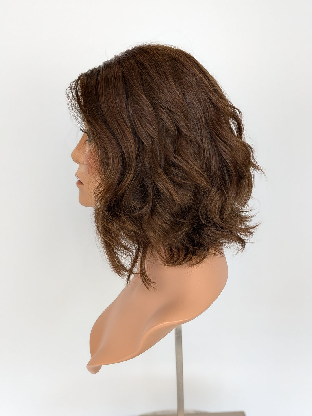 12" Lux Lace Wig Virgin Slavic - Toasted Hazelnut (S)