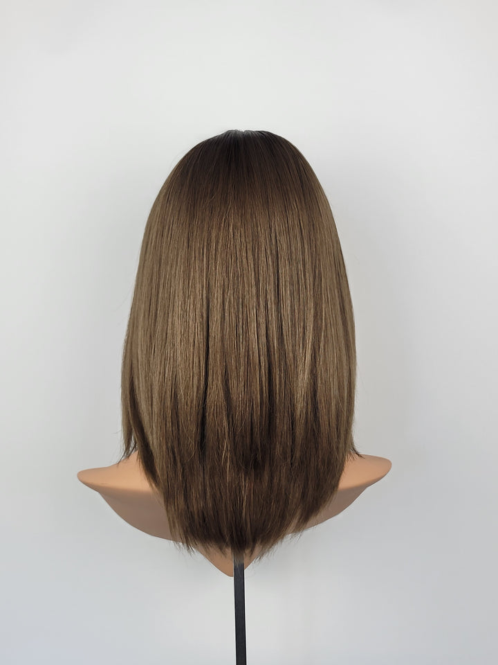 15" Lux Lace Wig - Milk Chocolate Mousse (M)