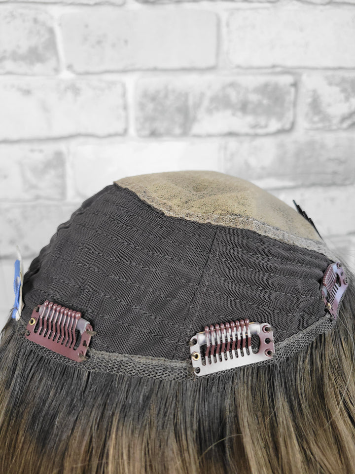 12" Closed Lace Topper - Milk Tea (8x8)