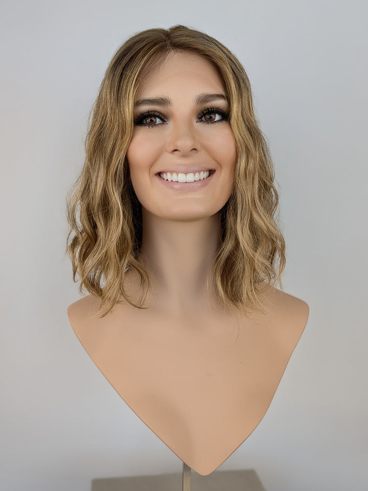 14" Lux Lace Wig Virgin Slavic - Harvest Blonde Curl (S)