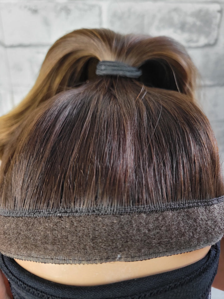 20" NEW Sport Pony Wig - Chocolate Ombre (L)