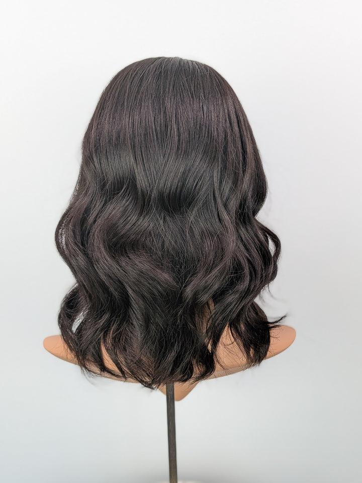 15" Lux Lace Wig - Natural Black (S)