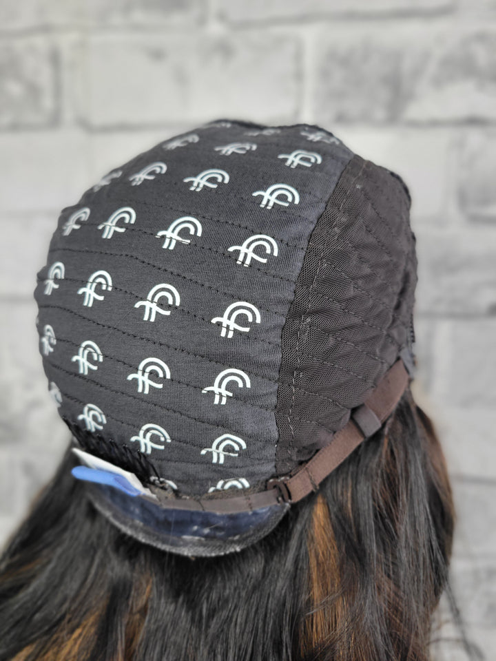 24" Lux Lace Wig SAMPLE SALE - Midnight Toffee (XS)