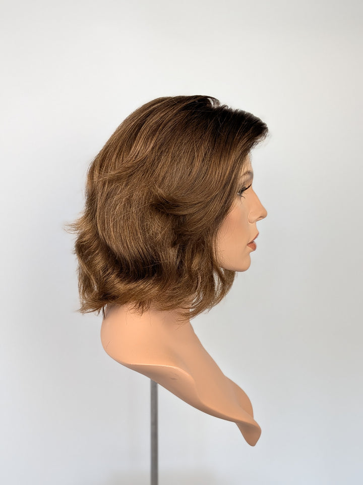 13" Lux Lace Wig Virgin Slavic -  Maple Brown (S)