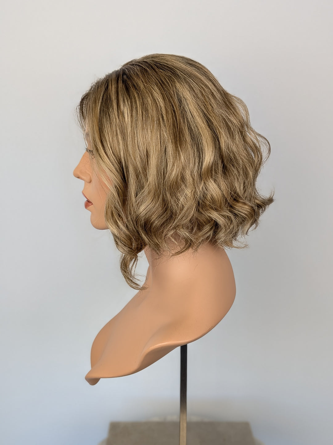12" Lux Lace Wig Virgin Slavic - Harvest Blonde Curl (S)