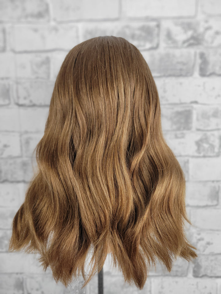 17" Lux Lace Wig Virgin Slavic - Soft Toffee (M)