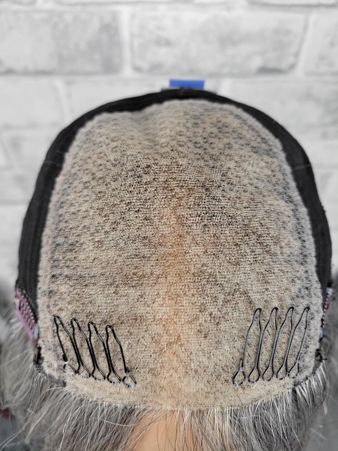 12" Closed Lace Topper - Salt 'n' Pepper Shadow (8x8)