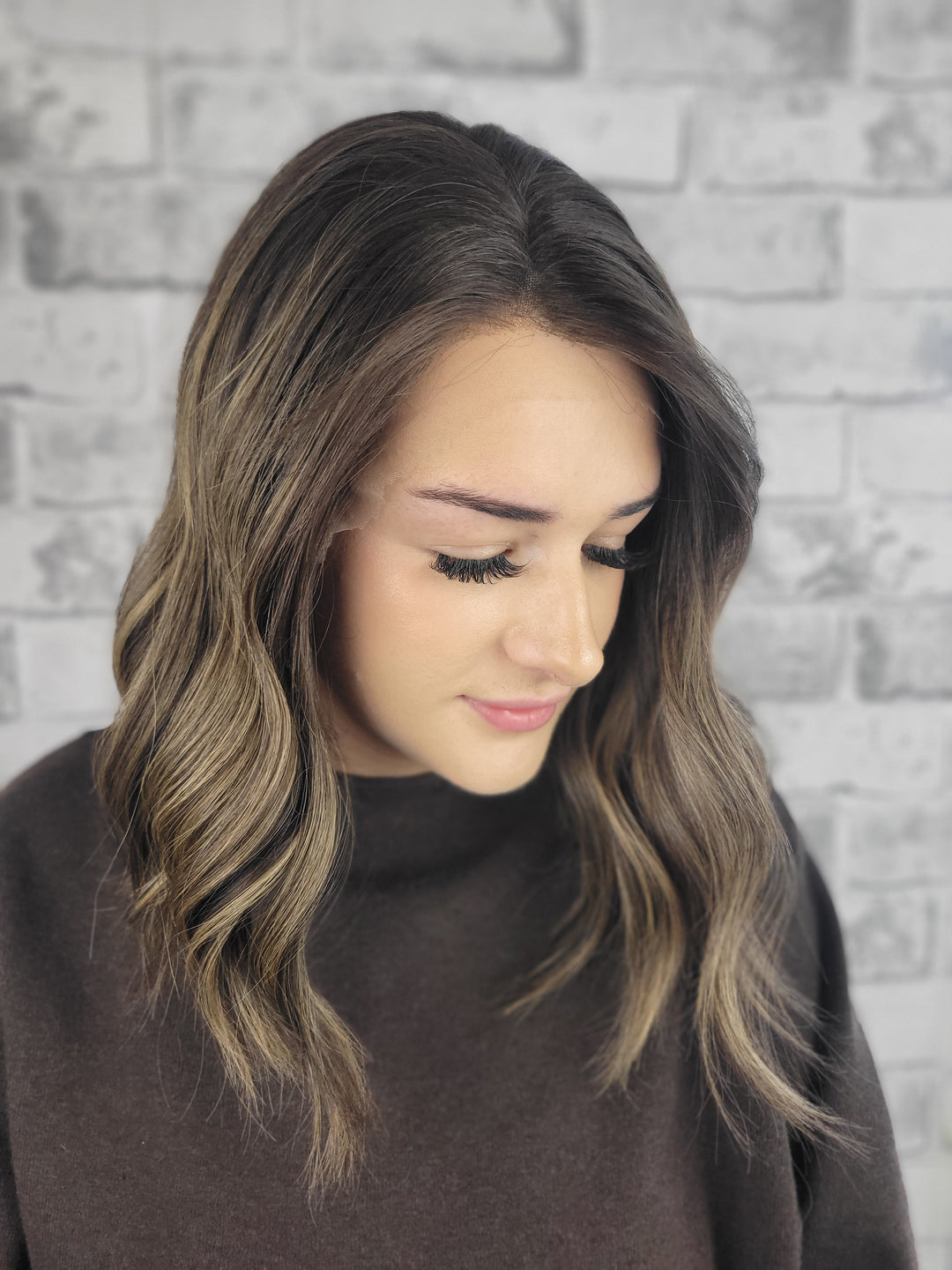 15" Lux Lace Wig - Iced Truffle (M)