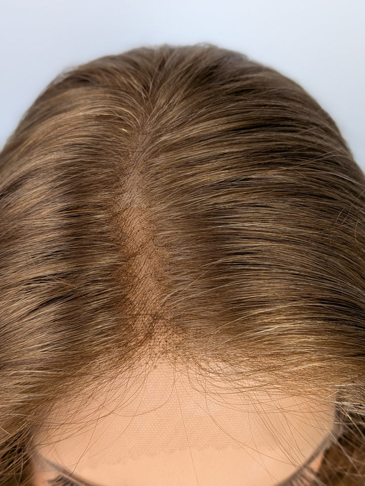 12" Lux Lace Wig Virgin Slavic -  Soft Toffee (M)