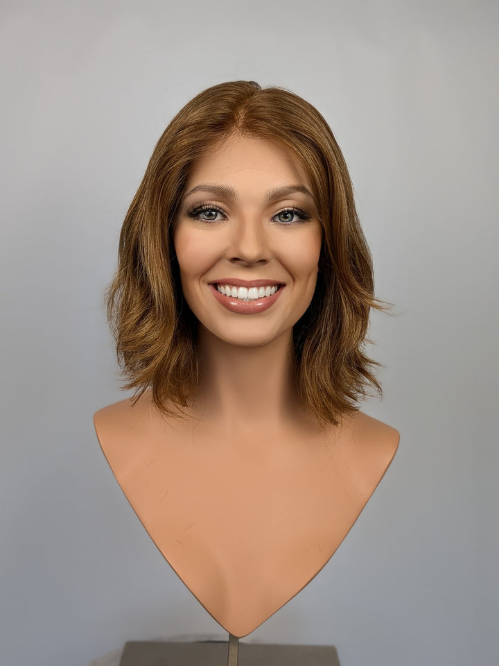 13" Lux Lace Wig Virgin Slavic - Soft Toffee (M)