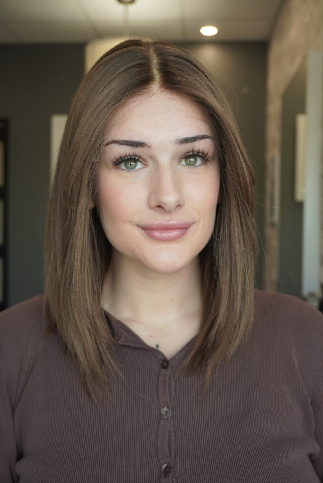15" Lux Lace Wig - Milk Chocolate Mousse (M)